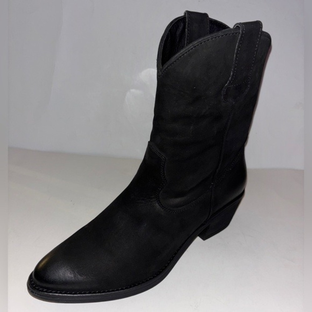 Steve‎ Madden Harmony Leather Nubuck Boot Women 11MCowgirl Western Country Rodeo